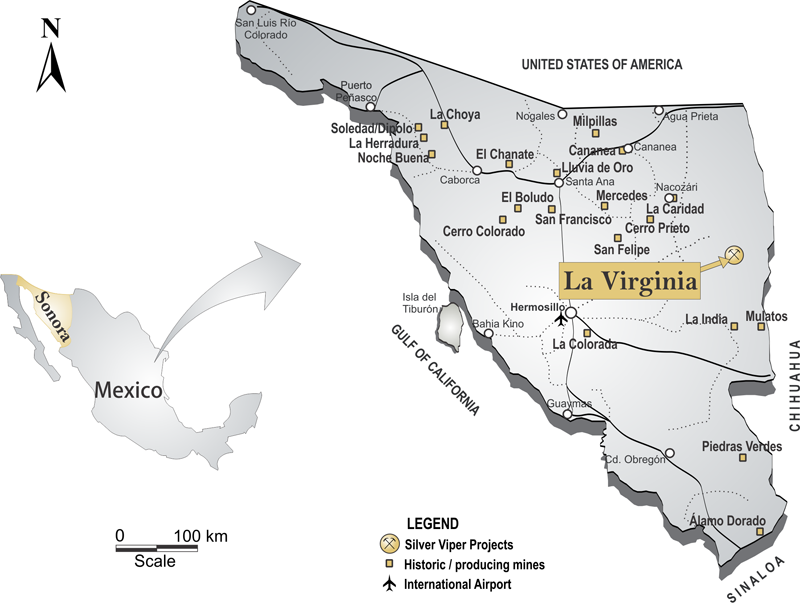 Silver Viper Minerals presenta resultados altamente positivos de proyecto La Virginia
