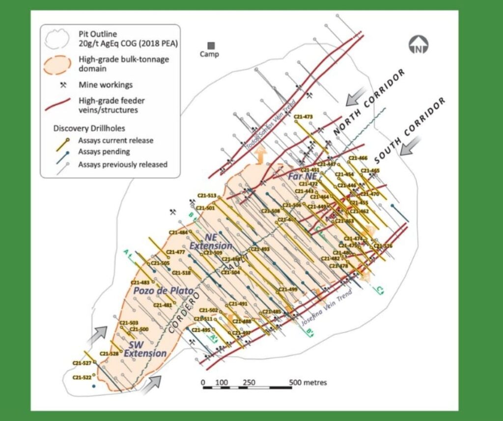 Discovery Silver avanza en perforación de Cordero a Chihuahua Mining
