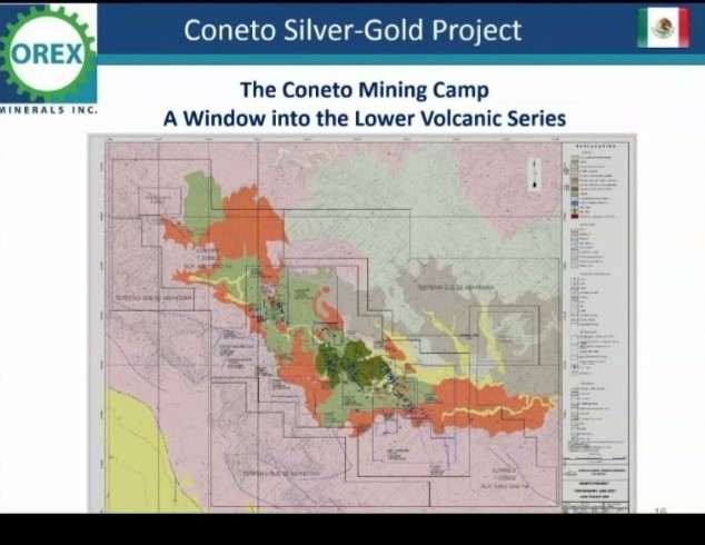 Orex Minerals actualiza alteración hiperespectral en proyecto Coneto en Durango