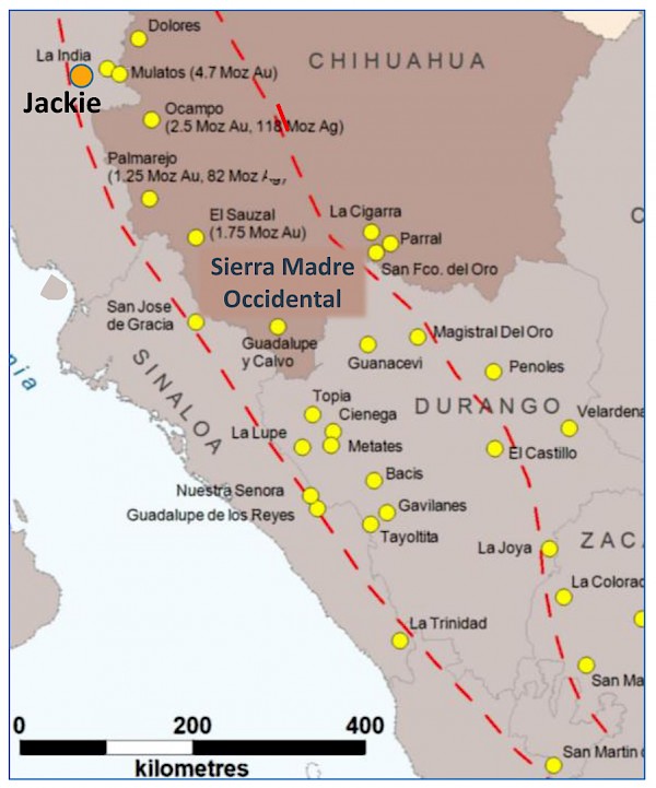 Silver Spruce y Colibrí Resource actualizan proyecto Jackie en Sonora