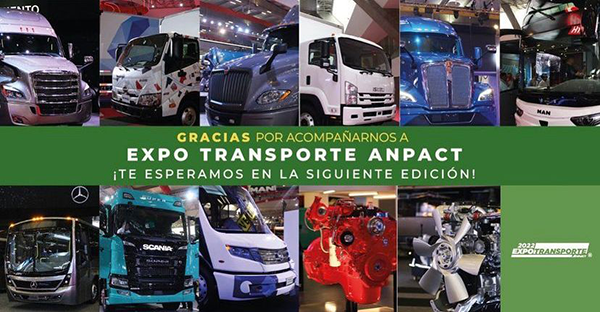 Expo Transporte ANPACT 2022: líder en transición ecológica