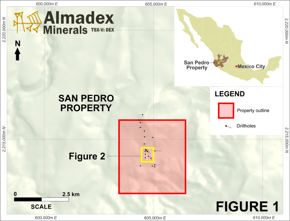 Almadex Minerals actualiza perforación en proyecto San Pedro