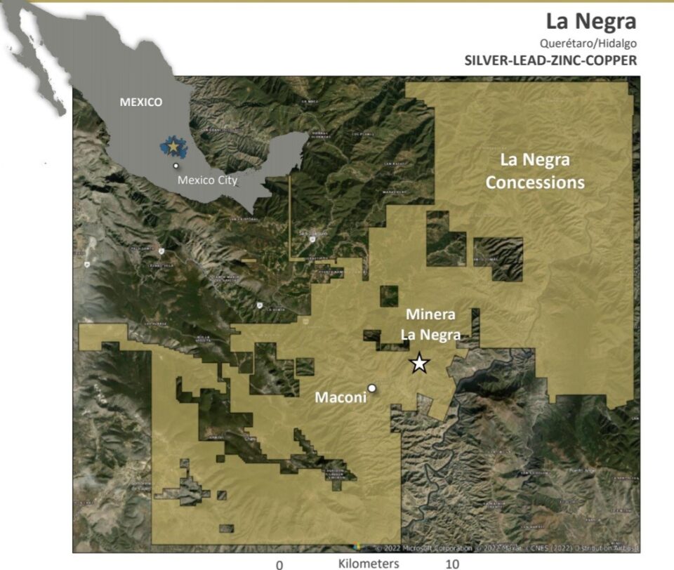 Excellon Resources presenta informe técnico sobre mina La Negra en Querétaro