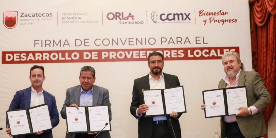 Orla Mining firma convenio por 100 mdd con proveedores de Zacatecas