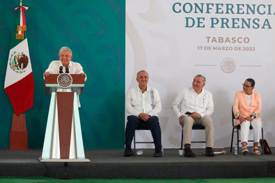 El presidente Andrés Manuel López Obrador resaltó que Tabasco nuevamente es el estado más productor de petróleo del país.