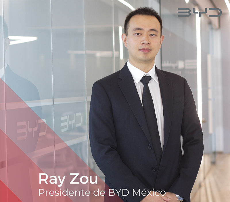 Ray Zou Presidente de BYD México INMx E&C MM