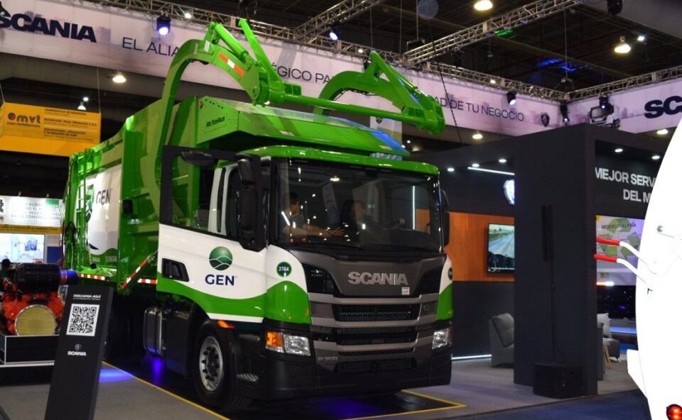 Scania México presenta soluciones de transporte y servicios en gestión de residuos