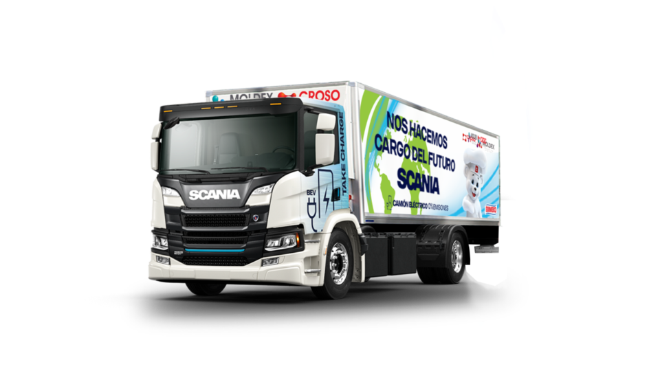 Grupo Bimbo confirma pedido de 7 camiones eléctricos a Scania México