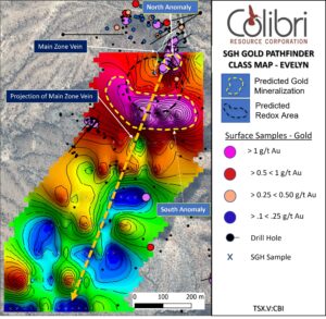 Colibri Resource actualiza exploración en proyecto Evelyn-Plomo