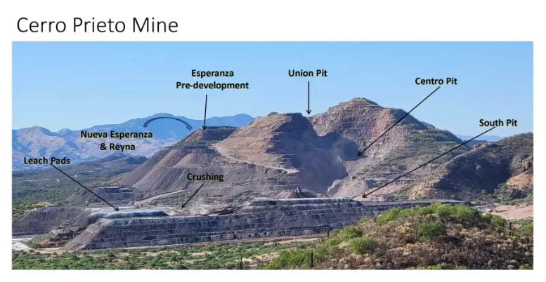 Goldgroup Mining actualiza operaciones en mina de oro Cerro Prieto en Sonora