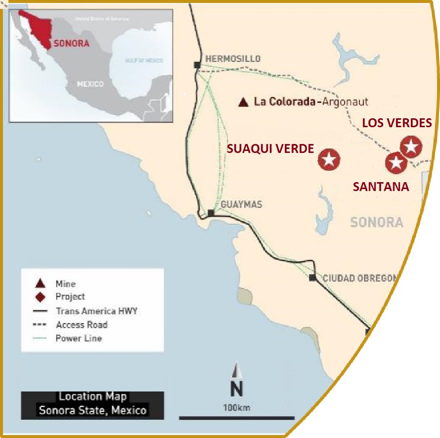 Minera Alamos adquiere proyecto de cobre Suaqui Verde en Sonora