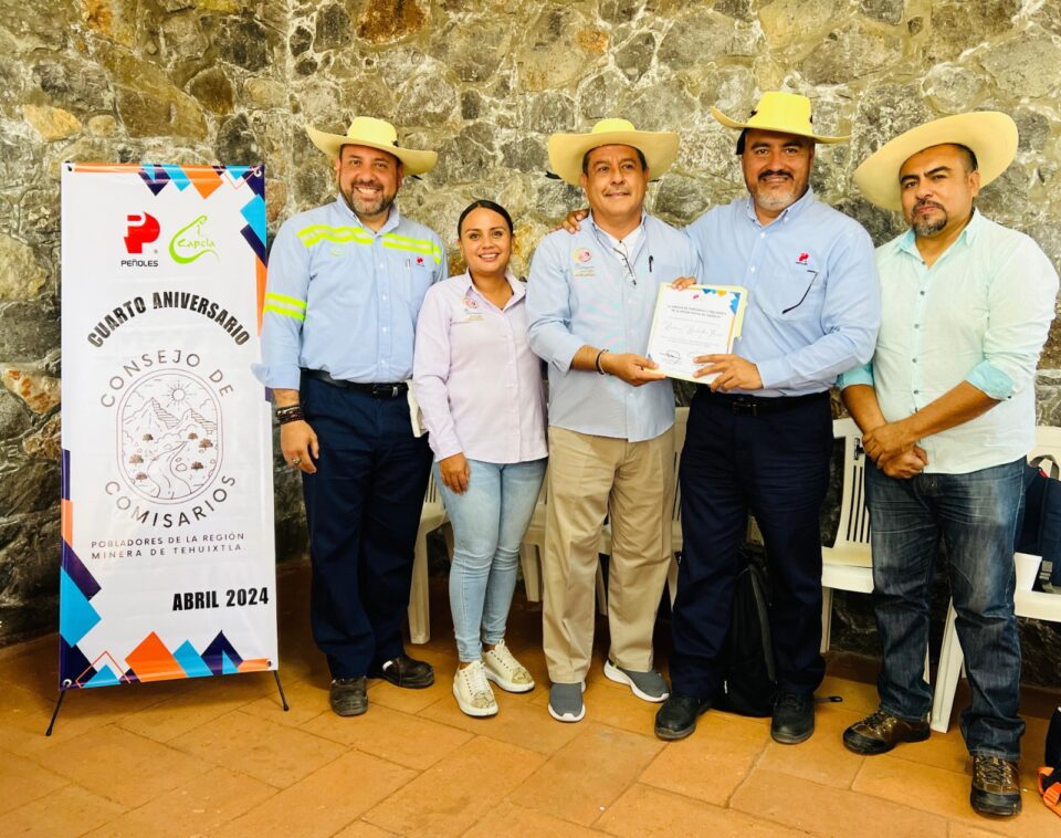 Consejo de Comisarios y Región Minera de Tehuixtla impulsa la participación social