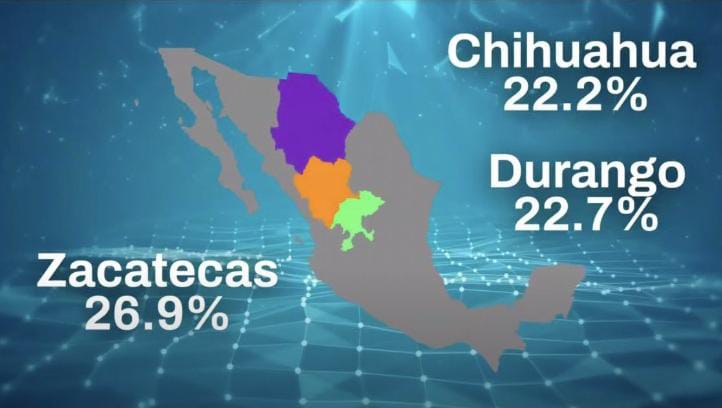 Zacatecas, Durango y Chihuahua encabezan la producción de plata en México: Camimex