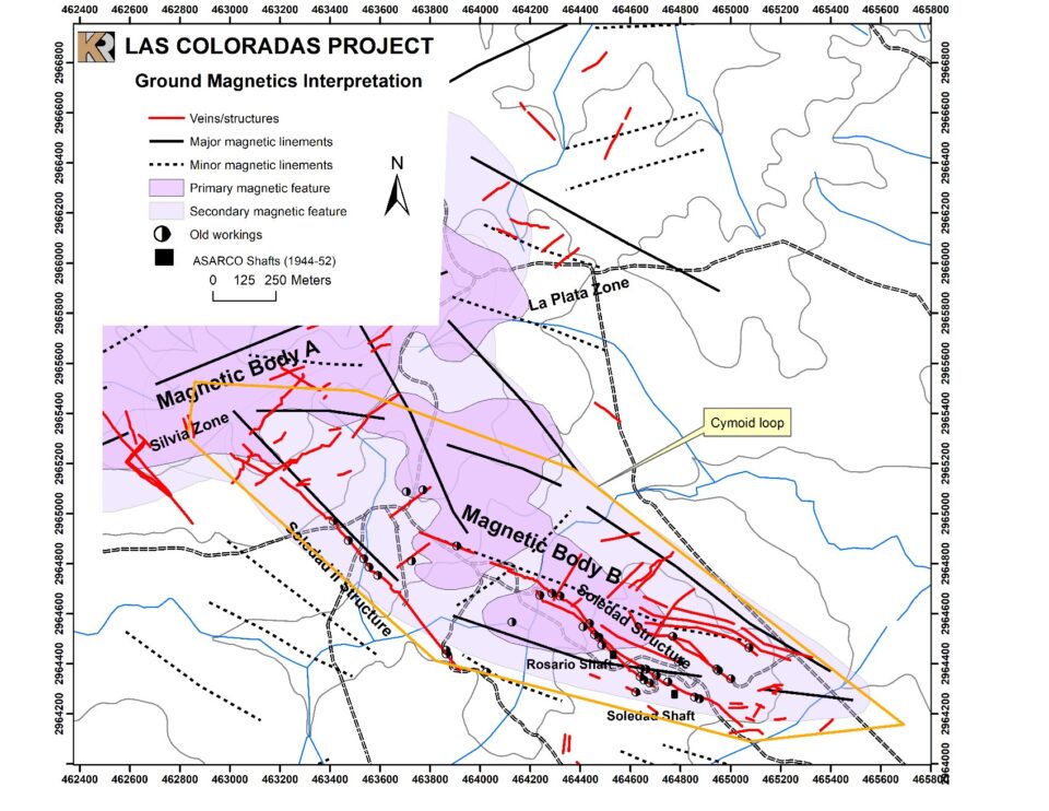 Kingsmen Resources completa interpretación del magnetismo terrestre de Las Coloradas