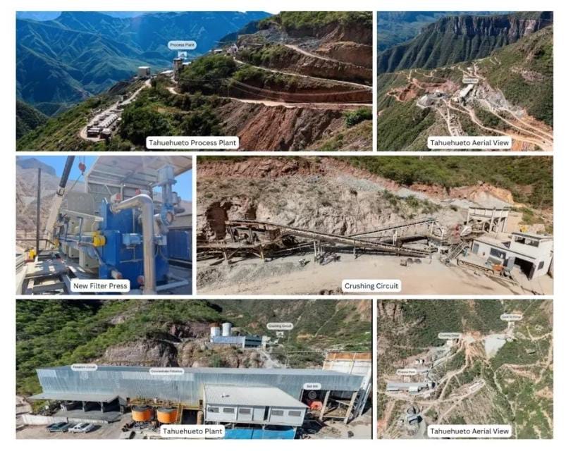 Luca Mining finaliza construcción de mina de oro Tahuehueto