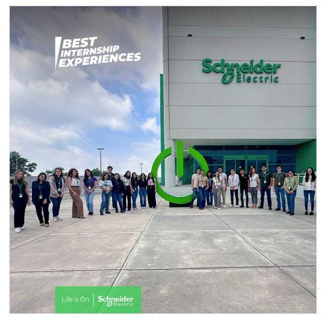 Schneider Electric impulsa a la juventud mexicana y recibe reconocimiento Best Internship Experiences 2024