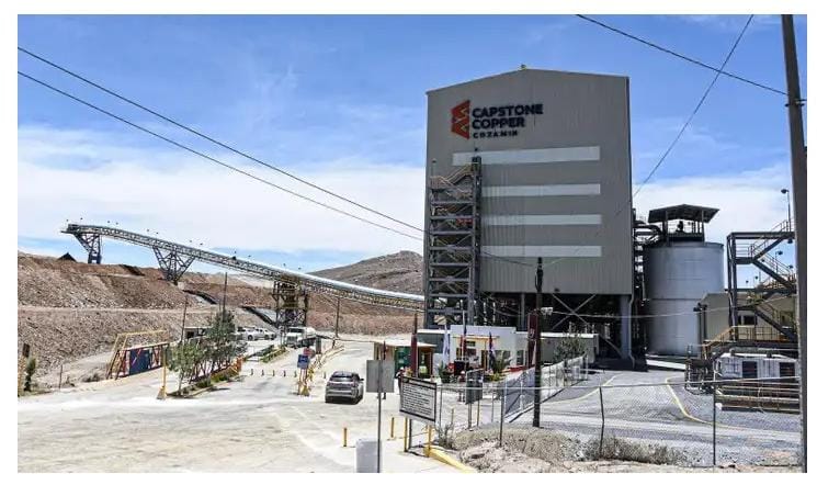 Capstone Copper inaugura planta de filtrado y pastas en Zacatecas