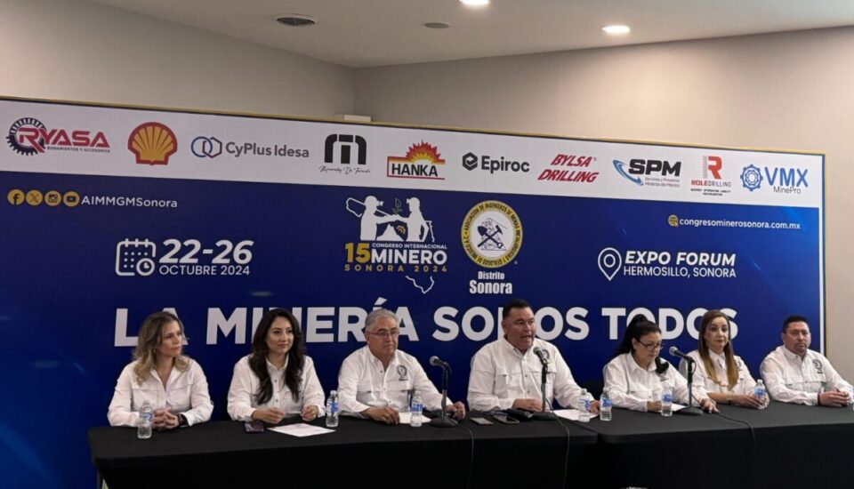 Todo listo para la edición 15 del Congreso Internacional Minero de Sonora