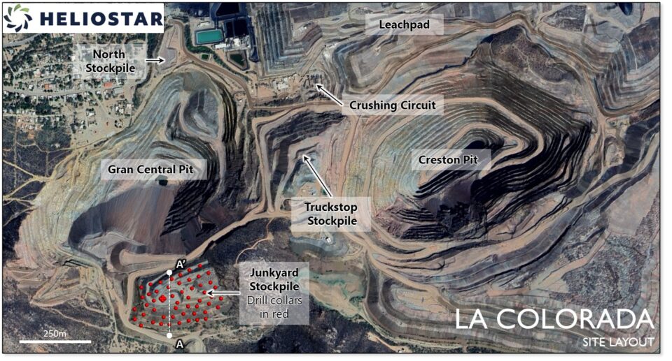 Heliostar Metals reiniciará operaciones mineras en La Colorada en enero de 2025