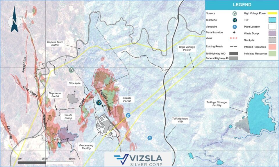 Vizsla Silver Corp anunció el comienzo de su programa de prueba de minería y muestra a granel en su proyecto insignia en Panuco en Sinaloa.