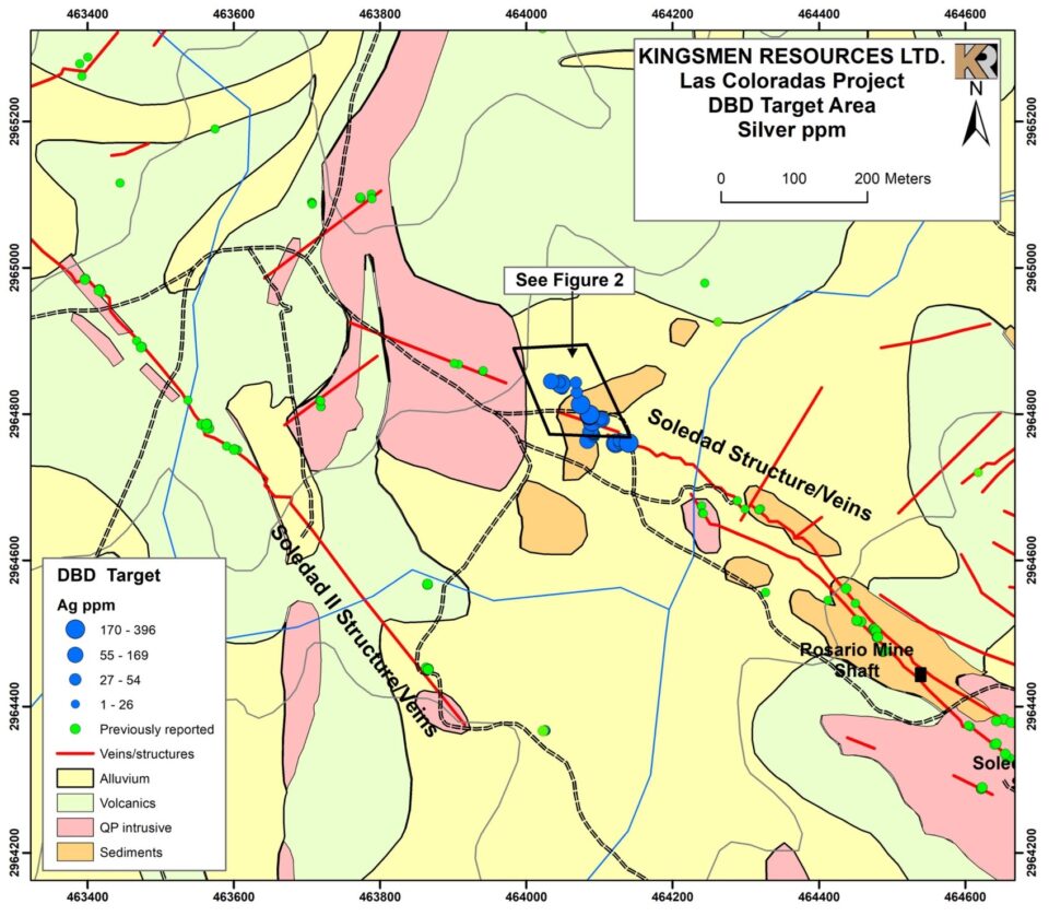 Kingsmen Resources amplía objetivos de mineralización en Las Coloradas