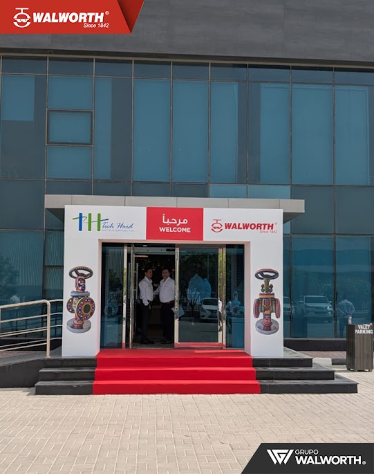 Walworth, fabricante mexicano de válvulas industriales, abrió su nueva planta de producción en Dubai, Emiratos Árabes Unidos
