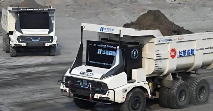 China arranca operación de camiones en minas manejados por Inteligencia Artificial