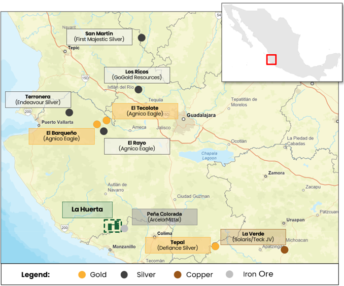 Axo Copper reporta cobre de alta ley en proyecto La Huerta en Jalisco