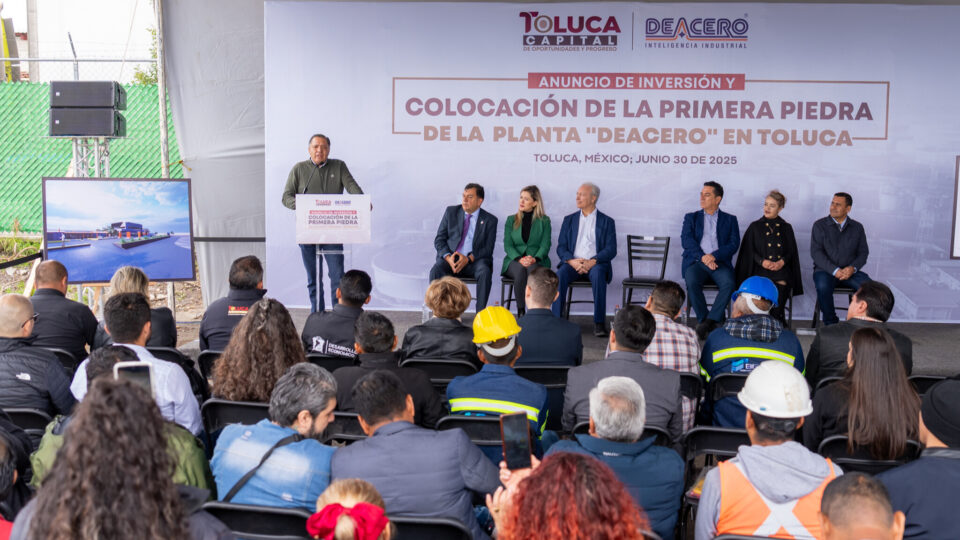DEACERO invierte 150 mdp en planta recicladora de acero en México