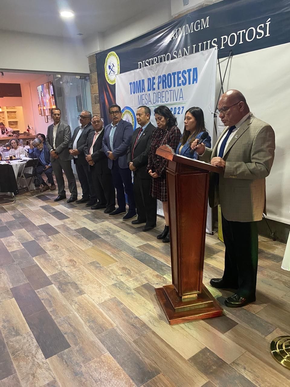 AIMMGM Llama a la Unidad del Sector Minero y Toma Protesta al Distrito SLP