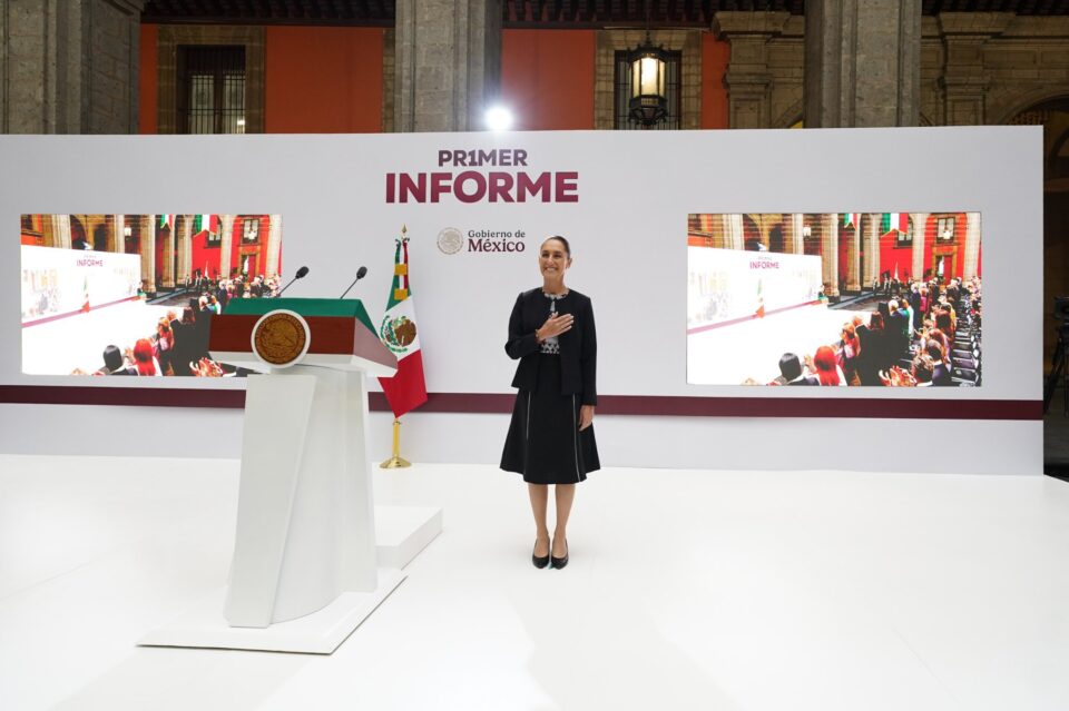 Claudia Sheinbaum destaca avances en transformación energética durante su Primer Informe