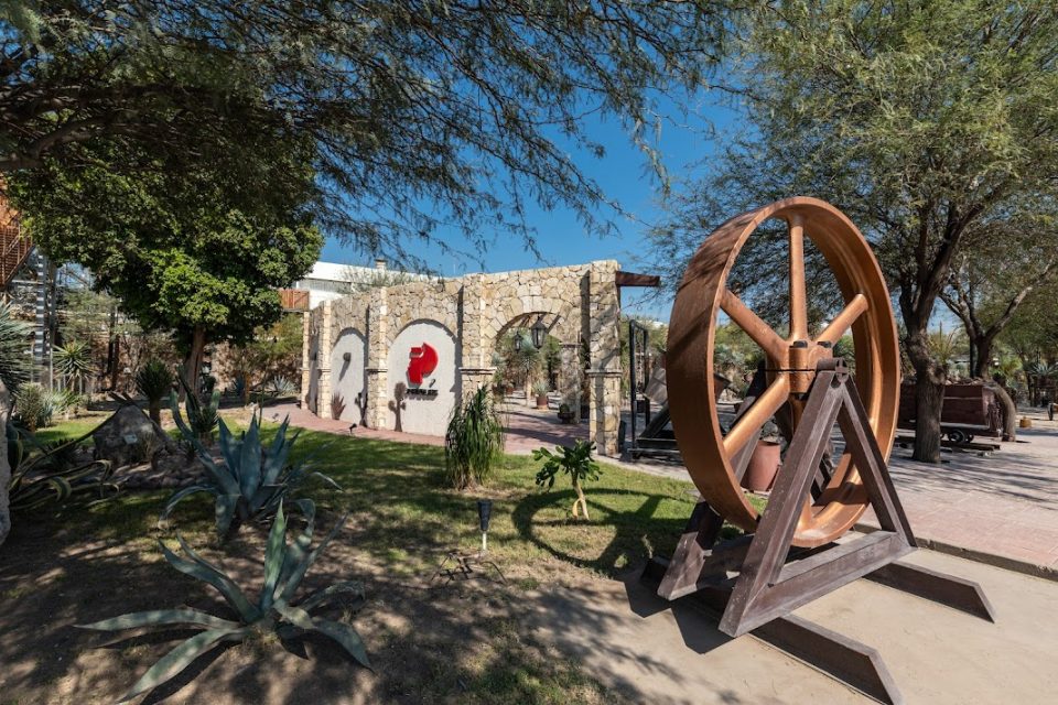 Jardín botánico bajo el cuidado de Industrias Peñoles