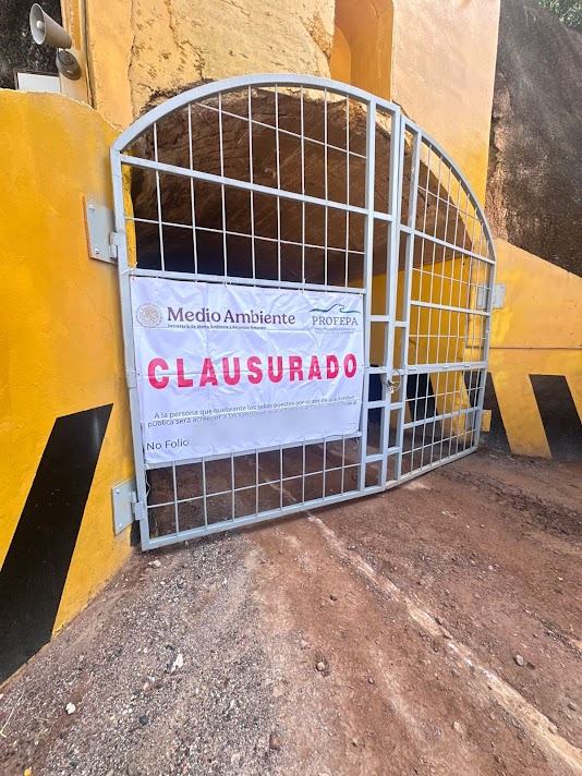 Profepa clausura cinco áreas de la mina Los Filos en Guerrero por incumplimiento ambiental