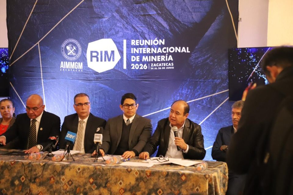 Zacatecas será sede de la Reunión Internacional de Minería 2026