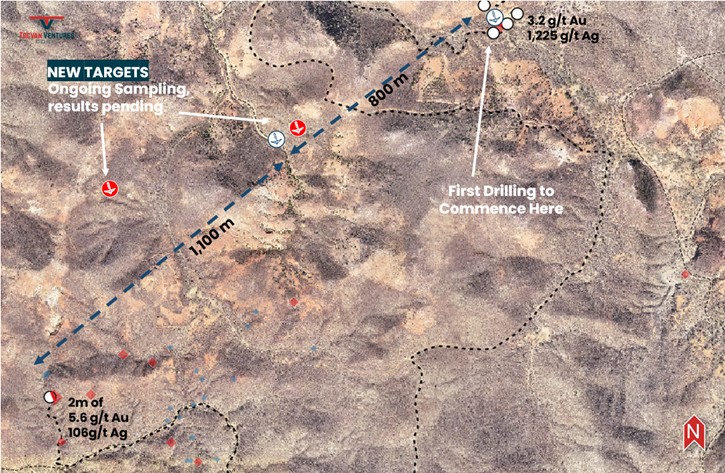 Tocvan Ventures descubre dos nuevas zonas mineralizadas en su proyecto Gran Pilar en Sonora