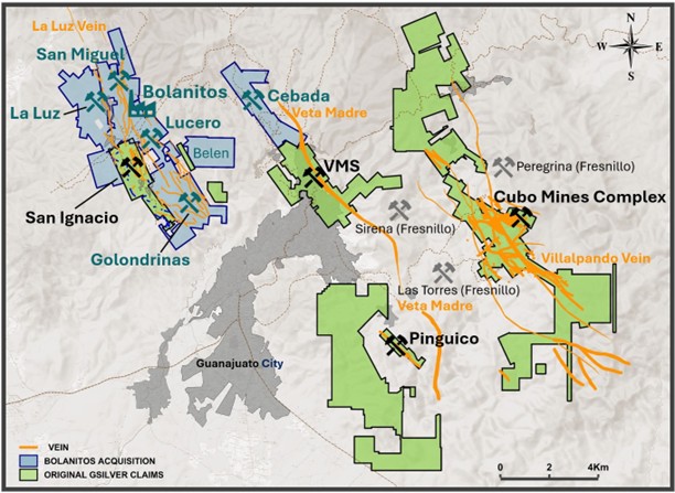 Guanajuato Silver confirma compra de mina Bolañitos por 50 MDD