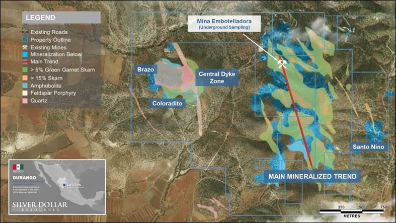 Silver Dollar Resources avanza en modelado geológico y confirma mineralización de alta ley en La Joya