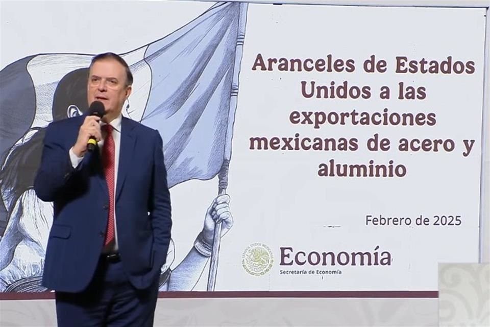 Paquete Arancelario busca proteger 350 mil empleos ante importaciones desleales: Ebrard