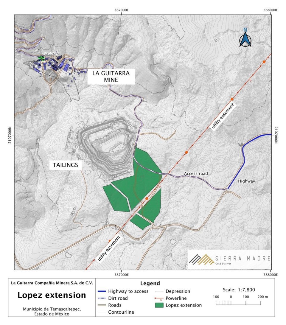 Sierra Madre obtiene autorización clave para ampliar el desarrollo del proyecto La Guitarra en el Estado de México