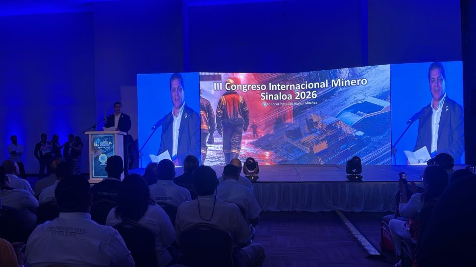 Inauguran el Tercer Congreso Internacional Minero Sinaloa 2026 con homenaje a mineros de Concordia