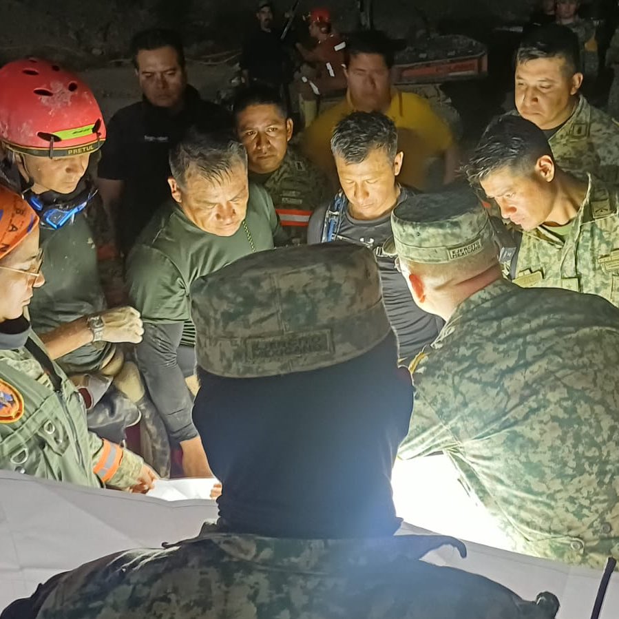 Operativo de rescate en mina Santa Fe prioriza seguridad técnica en la extracción final del minero