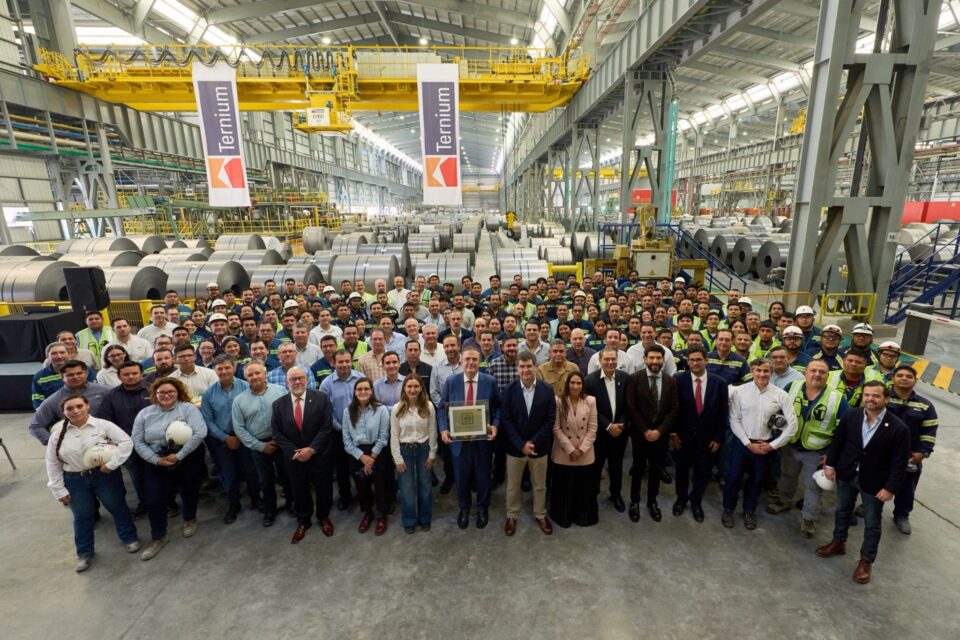 Ternium impulsa producción de acero especializado en México con inversión de 4,000 mdd