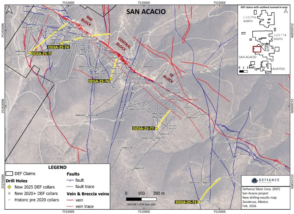 Defiance Silver reporta avances significativos en su programa de perforación en Zacatecas