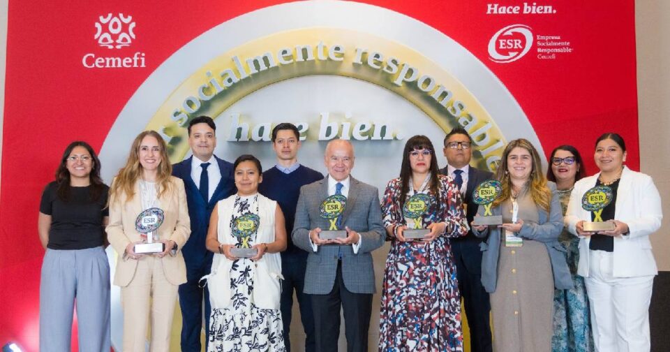 Empresas de Grupo México reciben Distintivo ESR 2026 de Cemefi por su compromiso sustentable